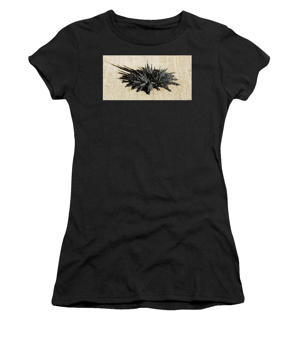 Magnetic Explosion Women's T-Shirt featuring the photograph Magnetic Explosion 04 by Weston Westmoreland