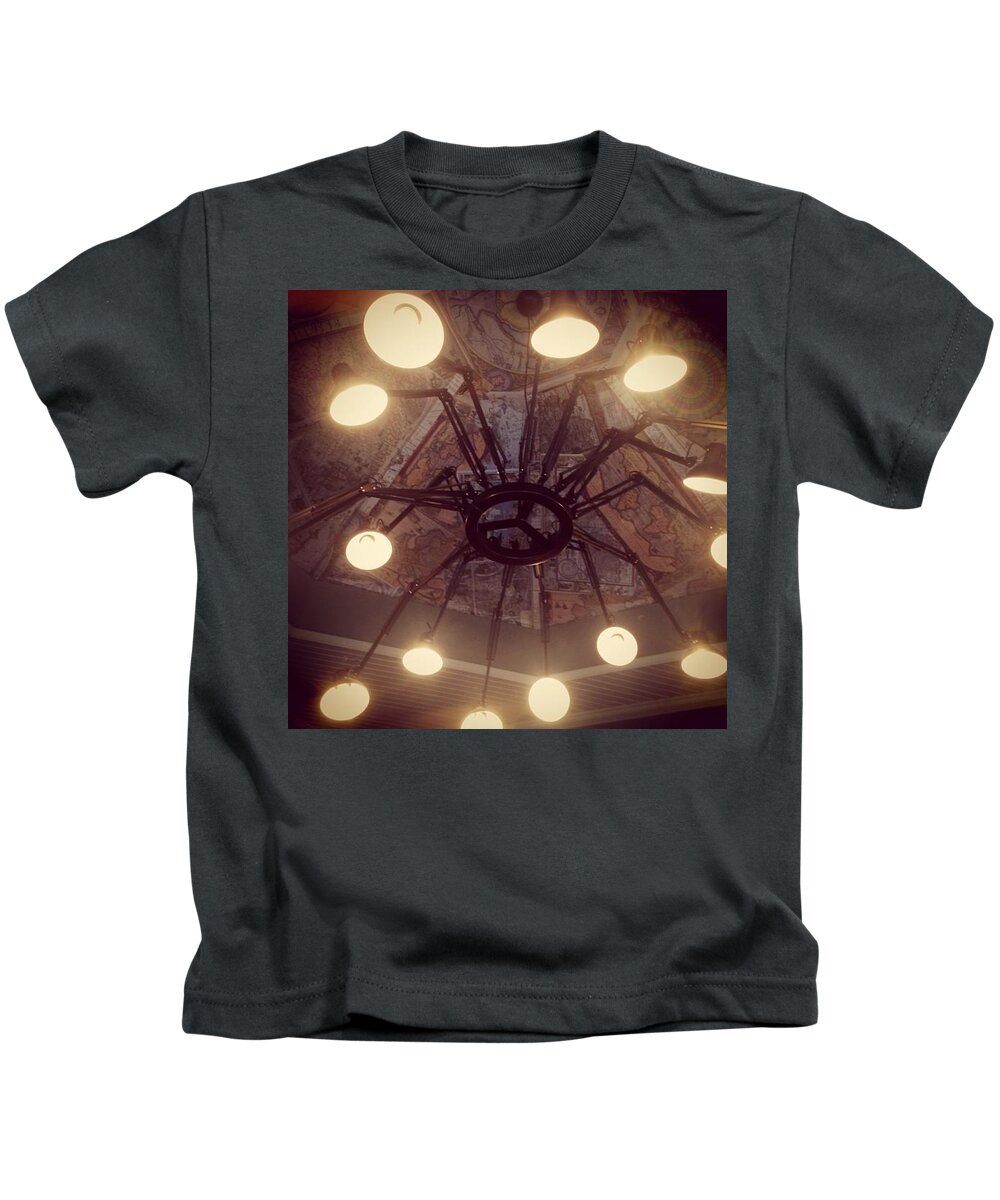  Kids T-Shirt featuring the photograph Amazing Ceiling! by Michael Comerford