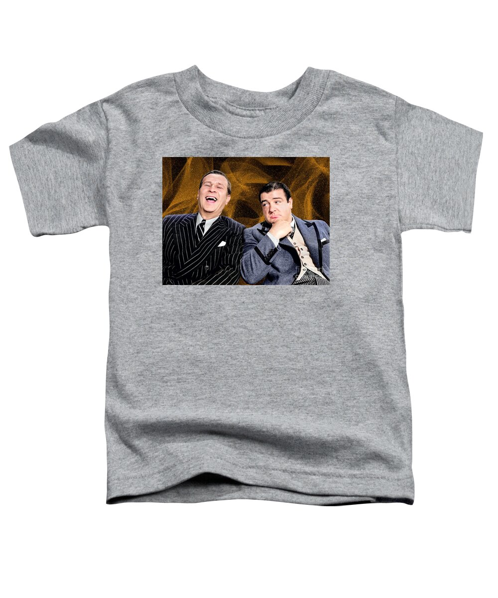 Abbott And Costello Toddler T-Shirt featuring the photograph Abbott and Costello by Carlos Diaz