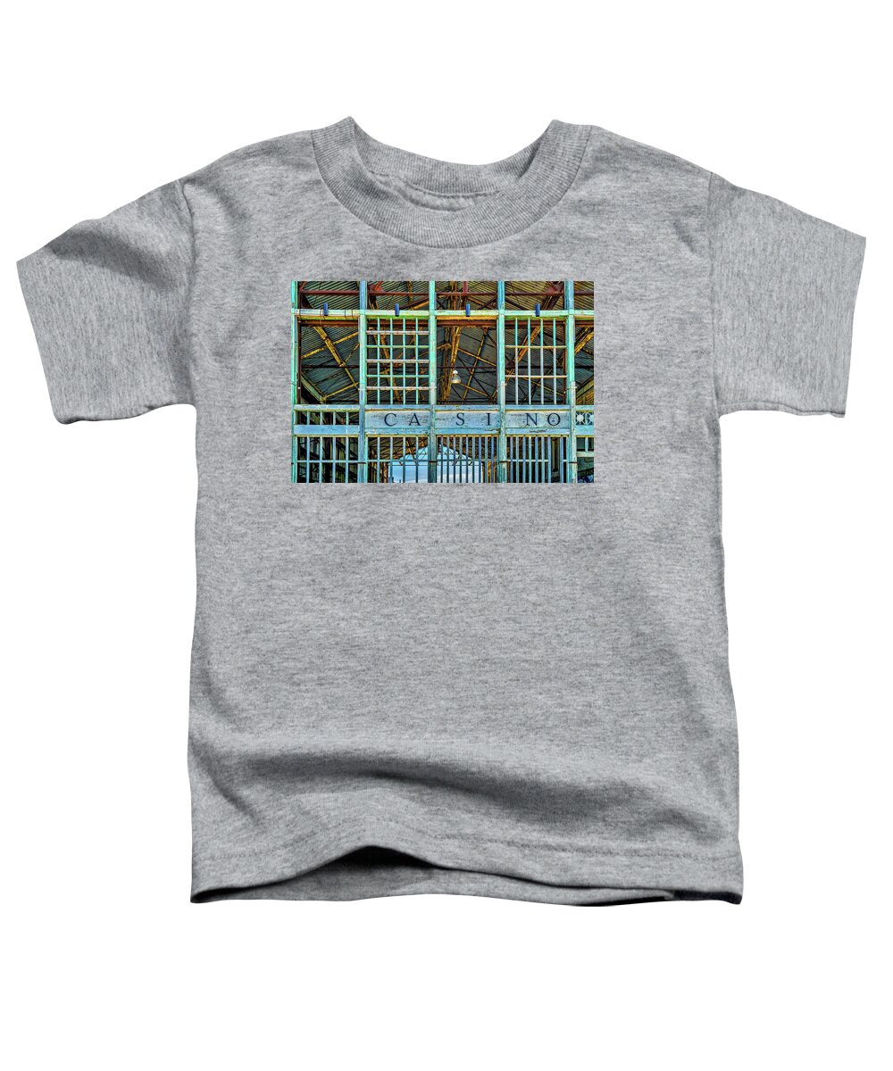 Asbury Park Toddler T-Shirt featuring the photograph Casino Asbury Park New Jersey by Susan Candelario