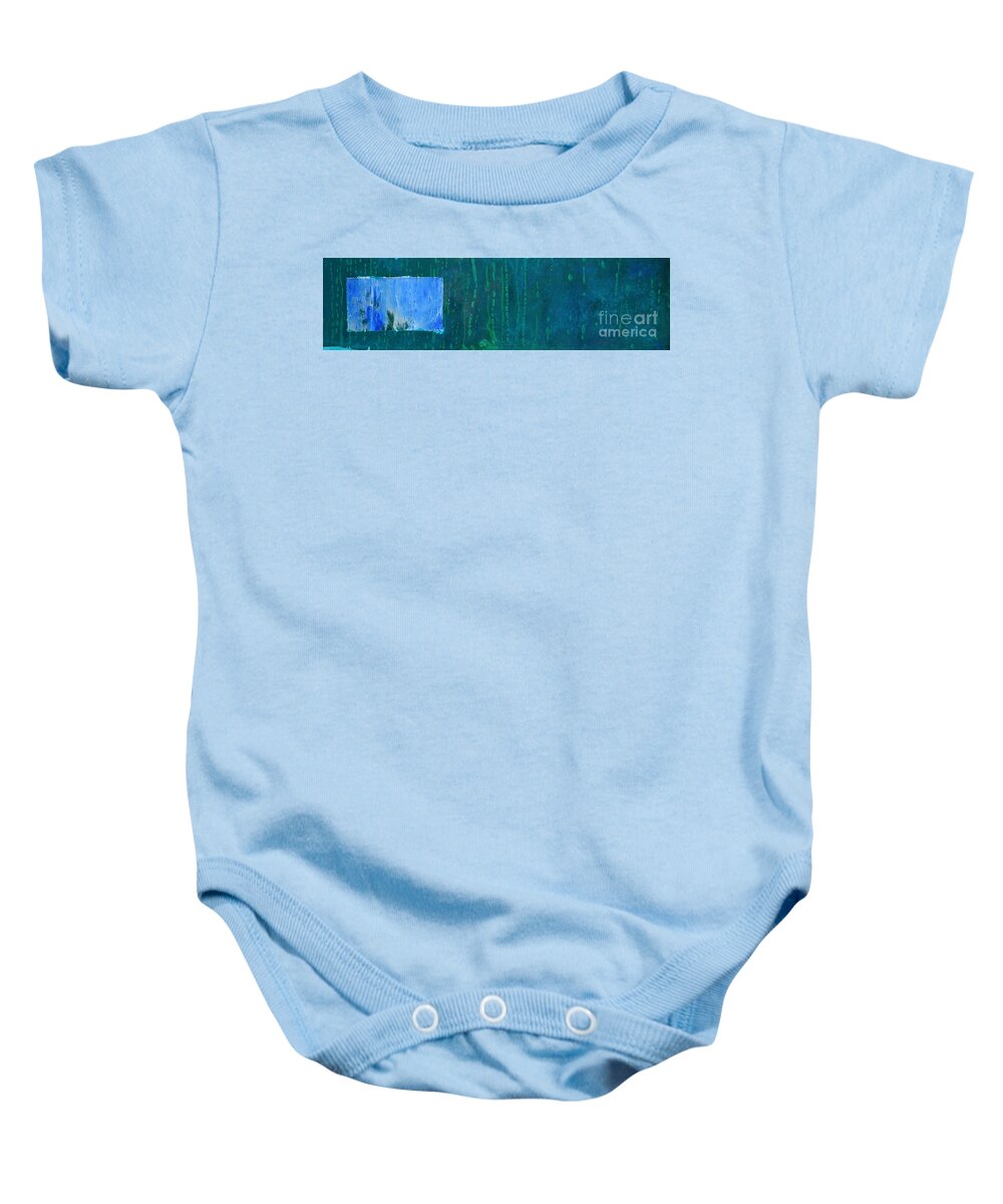 Landscape Baby Onesie featuring the mixed media Dreaming off by Eduard Meinema