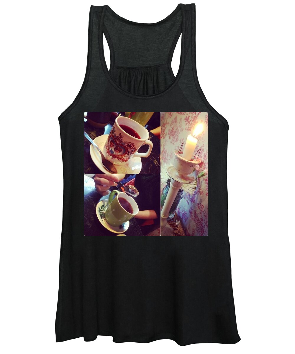 Family Women's Tank Top featuring the photograph As A Thank You For C's Help We Thought by Michael Comerford
