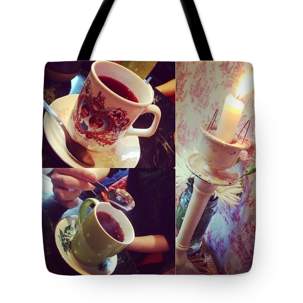 Family Tote Bag featuring the photograph As A Thank You For C's Help We Thought by Michael Comerford