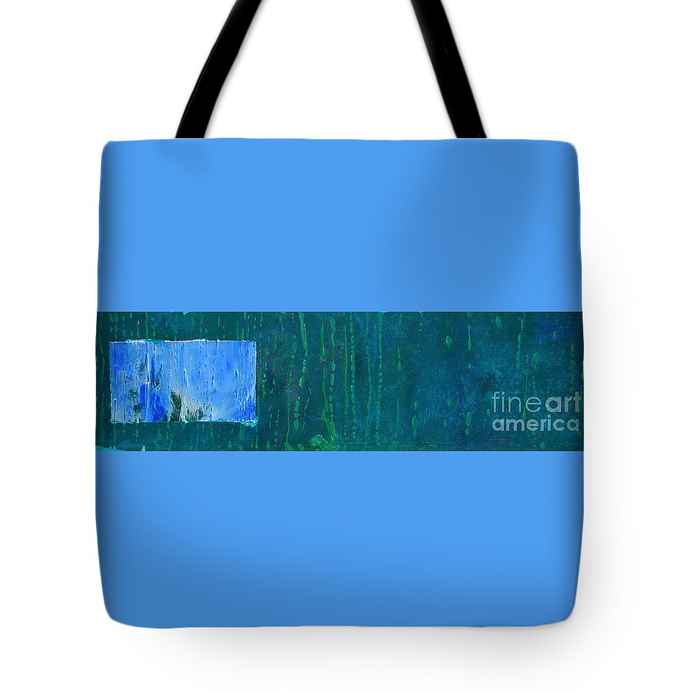 Landscape Tote Bag featuring the mixed media Dreaming off by Eduard Meinema