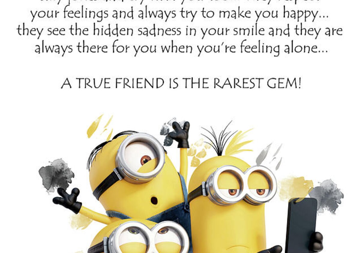 A Friend is.. Minions Cute Friendship Quotes - 2 Face Mask by Prar ...