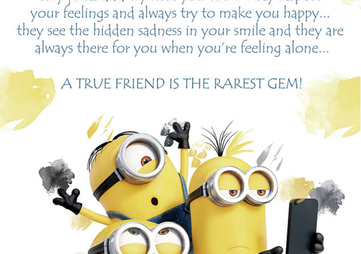 A Friend is.. Minions Cute Friendship Quotes - 7 Face Mask by Prar ...