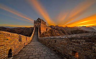 Designs Similar to Great Wall Sunrise by Hua Zhu