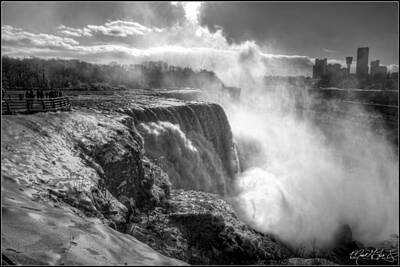 Spaces Images - 004A Niagara Falls Winter WonderLand Series by Michael Frank Jr