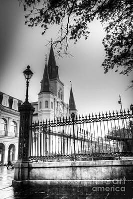 Summer Trends 18 Royalty Free Images - 0261 St. Louis Cathedral - New Orleans Royalty-Free Image by Steve Sturgill