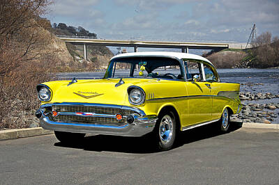 Country Road - 1957 Chevrolet Coupe by Dave Koontz