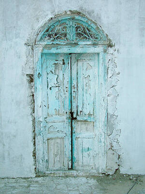 Donna Corless Royalty-Free and Rights-Managed Images - Abandoned Doorway by Donna Corless