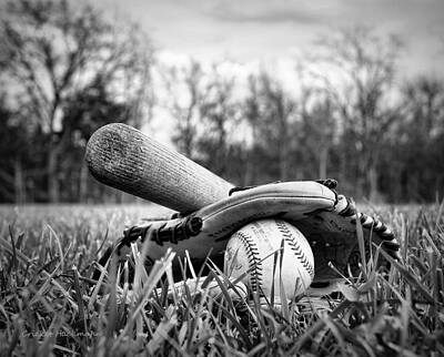 Baseball Photos - Backyard Baseball Memories by Cricket Hackmann
