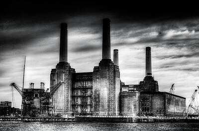 Wine Beer And Alcohol Patents - Battersea Power-Station London by David Pyatt