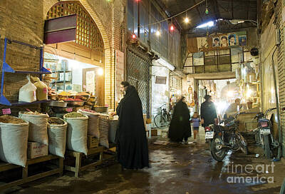 Dancing Rights Managed Images - Bazaar Market In Isfahan Iran Royalty-Free Image by JM Travel Photography