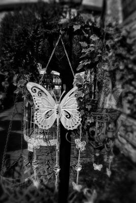 Ingredients - Butterfly On A Victorian Street Light - Peak District - England by Doc Braham