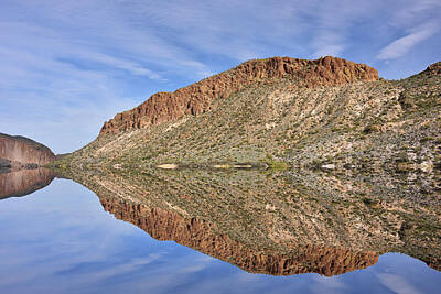 Cityscape Gregory Ballos - Canyon Lake Reflections by Dean Pennala