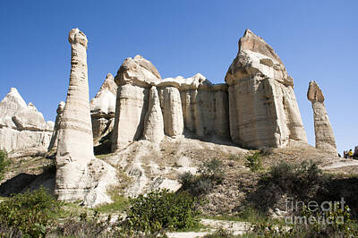 Little Mosters - Chimneys rock formation Cappadocia Turkey by Eyal Bartov