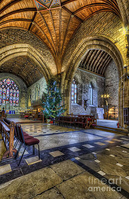 Guitar Patents - Christmas At St Asaph Cathedral Wales by Darren Wilkes
