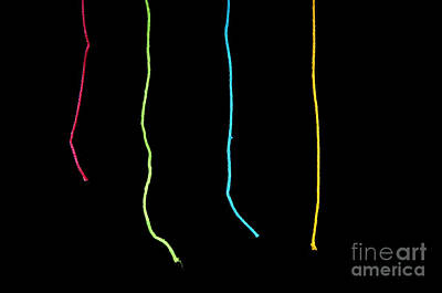 Minimalist Movie Posters 2 Royalty Free Images - Colorful String Royalty-Free Image by THP Creative