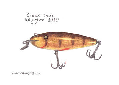 Creative Charisma - Creek Chub Wiggler 1910 by Daniel Lindvig