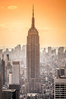 Studio Grafika Typography Royalty Free Images - Empire State Building Royalty-Free Image by Markus Gann