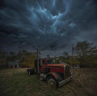 Granger Royalty Free Images - End of the Road Royalty-Free Image by Aaron J Groen