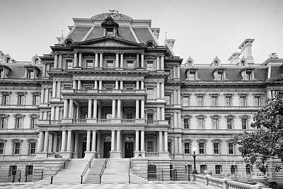 Catch Of The Day - Executive Office Building by Carol Ailles