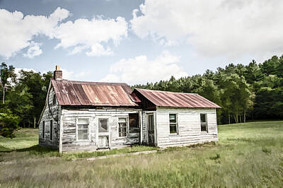 Lets Be Frank - Fading Adirondack Americana  by Ray Summers Photography