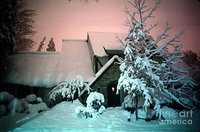 Kids Alphabet - House Covered in Snow Reno by Wernher Krutein
