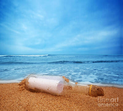 Sports Illustrated Covers - Message in the bottle by Michal Bednarek