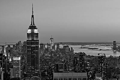 Skylines Rights Managed Images - NYC Top Of The Rock Royalty-Free Image by Susan Candelario