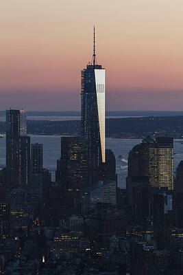 City Scenes Royalty-Free and Rights-Managed Images - One World Trade Center, As Seen by Peter Langer
