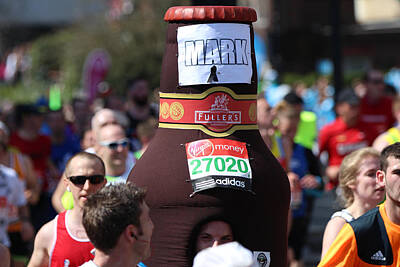 Athletes Rights Managed Images - Virgin London Marathon 2013 Royalty-Free Image by Ash Sharesomephotos