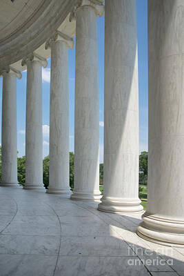Politicians Digital Art Royalty Free Images -  Thomas Jefferson Memorial Royalty-Free Image by Carol Ailles