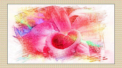 Abstract Flowers Royalty Free Images - Orchids Royalty-Free Image by Xueyin Chen
