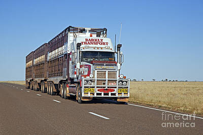 Af Vogue - Australian Road Train by Arterra Picture Library