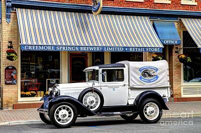 Laundry Room Signs - 1929 Ford Model A Truck by Bryan Davies