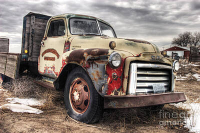 Beer Photos - 1950 Gmc 350 by Tim Price