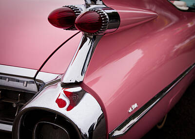 Winslow Homer - 1959 Pink Cadillac Convertible II by David Patterson