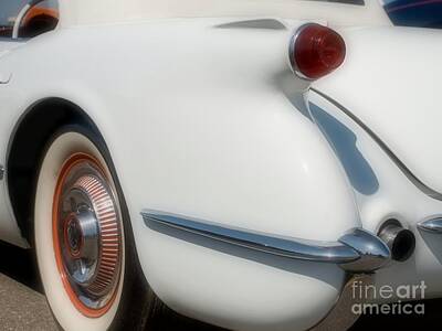 Abstract Water - 1954 Corvette by Denny Beck