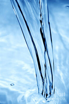 Negative Space Rights Managed Images - Flowing water Royalty-Free Image by Michal Bednarek