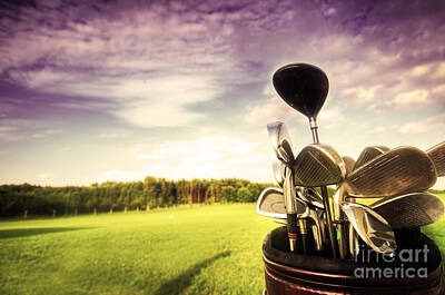Sports Photos - Golf gear by Michal Bednarek