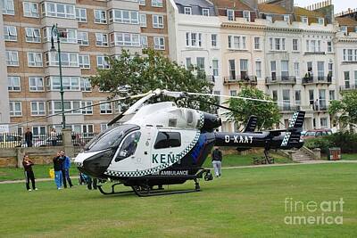 Legendary And Mythic Creatures Royalty Free Images - Kent Air Ambulance Royalty-Free Image by David Fowler