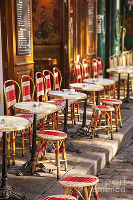 Womens Empowerment Rights Managed Images - Montmartre Cafe Royalty-Free Image by Brian Jannsen