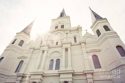 Swirling Patterns Royalty Free Images - St Louis Cathedral Royalty-Free Image by Erin Johnson