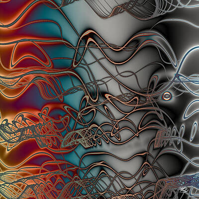 Swirling Patterns - The Spot by Kiki Art