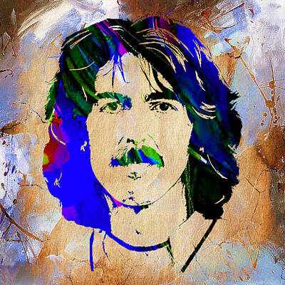 Musicians Mixed Media Royalty Free Images - George Harrison Collection Royalty-Free Image by Marvin Blaine