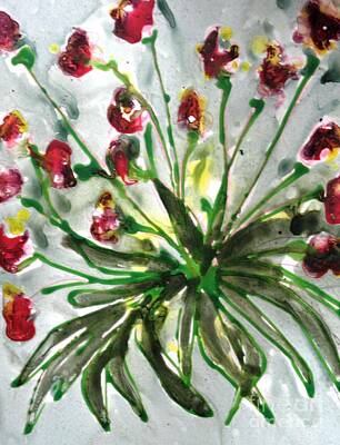 Christian Paintings Greg Olsen - Zenmoksha Flowers by Baljit Chadha