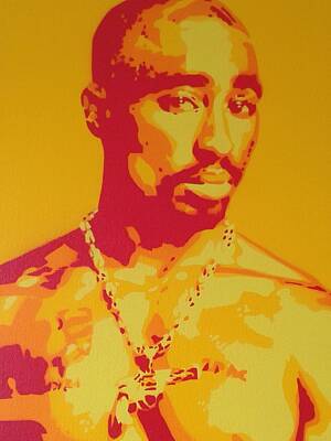 Street Posters Royalty Free Images - 2pac Sunshine Royalty-Free Image by Leon Keay