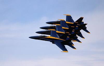 Route 66 - Blue Angels by John Greco